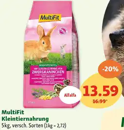 Fressnapf Kleintiernahrung Angebot