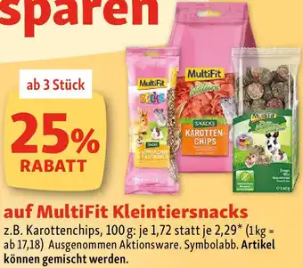 Fressnapf auf MultiFit Kleintiersnacks Angebot