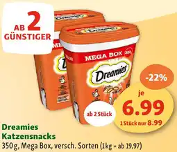 Fressnapf Dreamies Katzensnacks Angebot