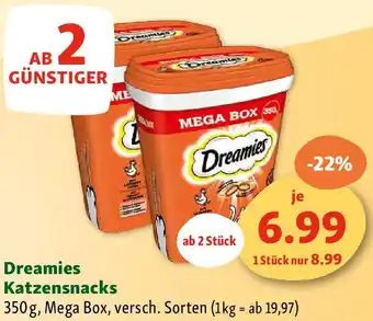 Fressnapf Dreamies Katzensnacks Angebot