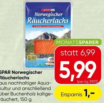 Spar Norwegischer Räucherlachs Angebot