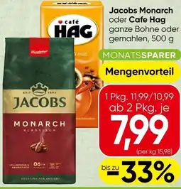 Spar Jacobs Monarch Angebot