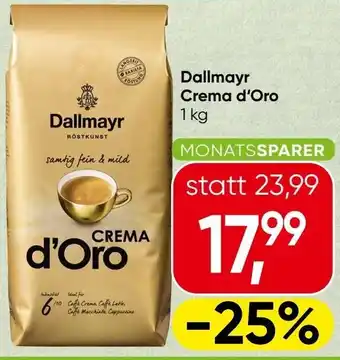 Spar Dallmayr Crema d'Oro Angebot