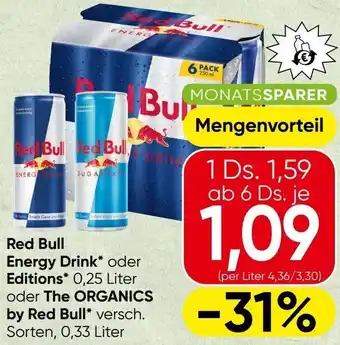 Spar Red Bull Energy Drink Angebot