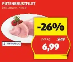 Hofer PUTENBRUSTFILET Angebot