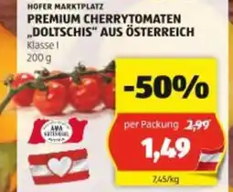 Hofer PREMIUM CHERRYTOMATEN DOLTSCHIS AUS ÖSTERREICH Angebot