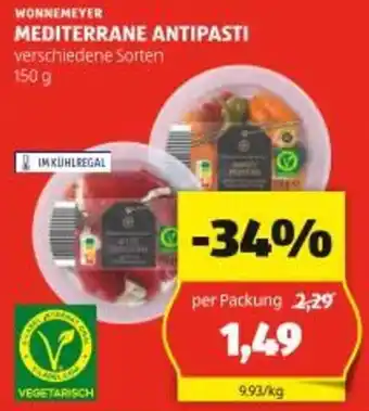 Hofer MEDITERRANE ANTIPASTI Angebot