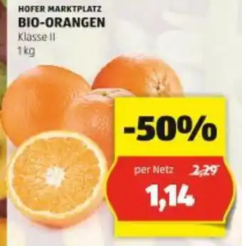 Hofer BIO-ORANGEN Angebot