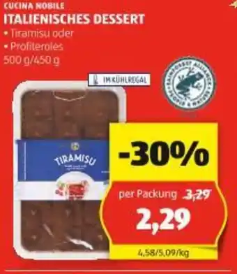 Hofer ITALIENISCHES DESSERT Angebot