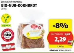 Hofer BIO-NUR-KORNBROT Angebot