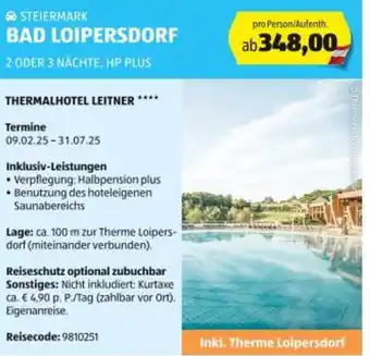 Hofer BAD LOIPERSDORF Angebot