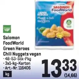 Metro Green Heroes Chili Nuggets vegan Angebot