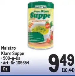 Metro Maistro Klare Suppe Angebot