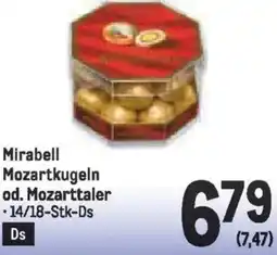 Metro Mirabell Mozartkugeln od. Mozarttaler Angebot