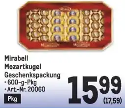 Metro Mirabell Mozartkugel Geschenkspackung Angebot