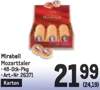 Metro Mirabell Mozarttaler Angebot