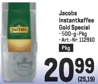 Metro Jacobs Instantkaffee Gold Special Angebot