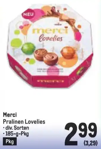 Metro Pralinen Lovelies Angebot