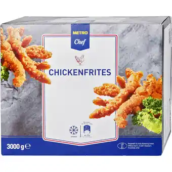 Metro Chicken Frites, Preisangabe ohne MwSt. (Preis inkl. MwSt. 11,76 €), METRO Angebot