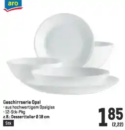 Metro Geschirrserie Opal Angebot