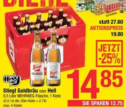 Maximarkt Stiegl Goldbräu oder Hell Angebot