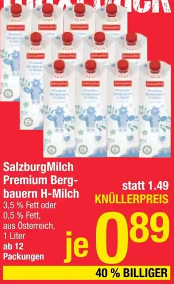 Maximarkt SalzburgMilch Premium Berg- bauern H-Milch Angebot