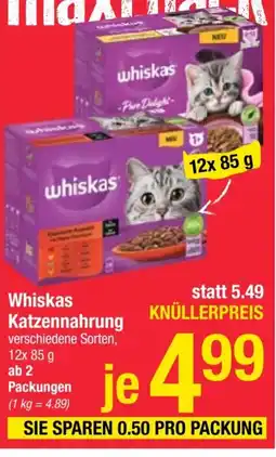 Maximarkt Katzennahrung Angebot