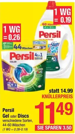 Maximarkt Persil Gel oder Discs Angebot