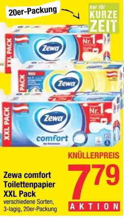 Maximarkt Zewa comfort Toilettenpapier XXL Pack Angebot