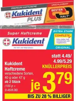 Maximarkt Kukident Haftcreme Angebot