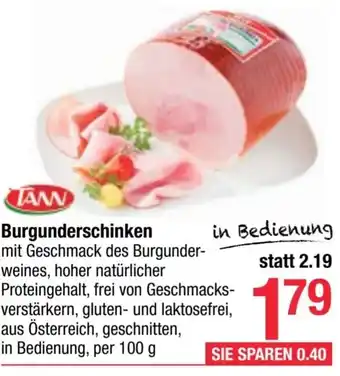 Maximarkt Burgunderschinken Angebot