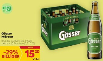 Billa Gösser Märzen 0,5 Liter Angebot