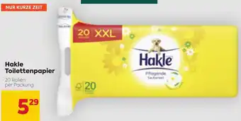 Billa Hakle Toilettenpapier 20 Rollen Angebot