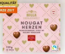 Billa Billa Genusswelt Nougat Herzen Angebot