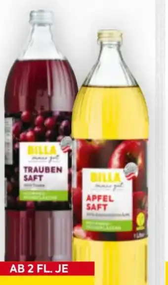 Billa Billa immer gut Apfelsaft Angebot