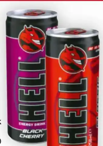 Billa Hell Energy Drink Angebot