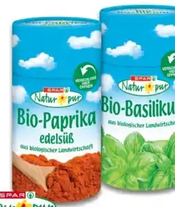 Interspar Spar Natur pur Bio-Kräuter-Gewürzmischung Angebot