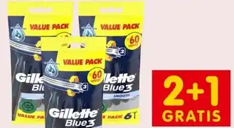 Interspar Gillette Blue3 Smooth Einwegrasierer Angebot