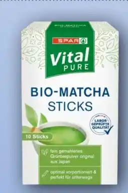 Interspar Spar Vital Pure Bio-Matchasticks Angebot