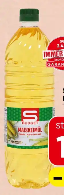 Spar S Budget Maiskeimöl Angebot