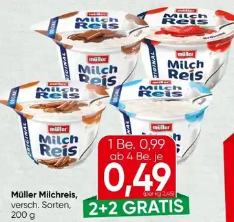 Spar Müller Milchreis Angebot