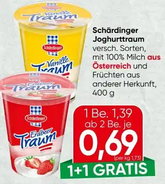 Spar Schärdinger Joghurttraum Angebot