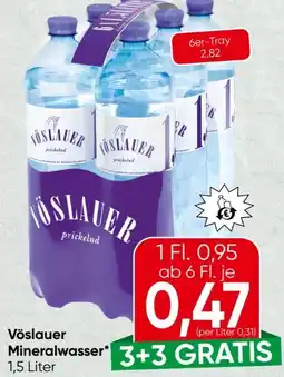 Spar Vöslauer Mineralwasser Angebot