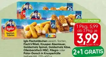 Spar Iglo Fischstäbchen Angebot