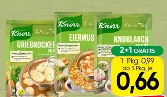 Spar Knorr Bitte zu Tisch Suppe Angebot