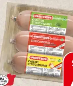 Spar Reiter Streichwurst Angebot