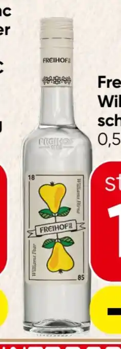 Spar Freihof 1885 Williams Birne Angebot