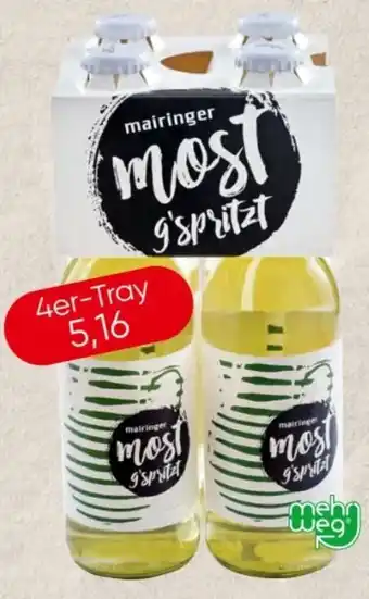 Spar Mairinger Most G'spritzt Angebot