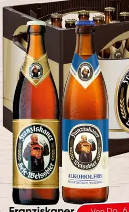 Spar Franziskaner Weissbier Hell Angebot