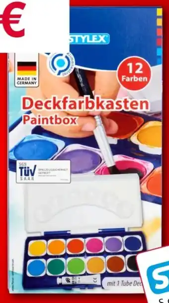 Woolworth Stylex Farbkasten Angebot